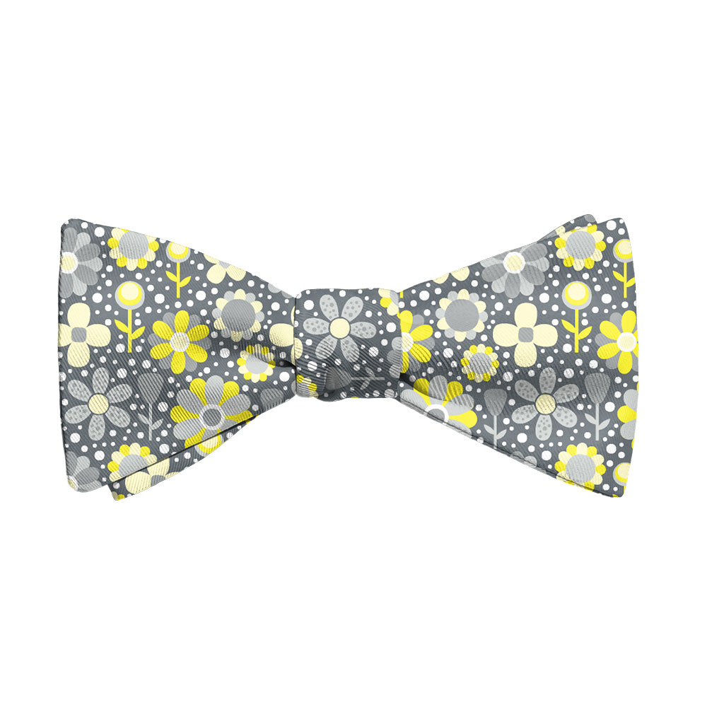 Bloom Floral Bow Tie - Adult Extra-Long Self-Tie 18-21" - Knotty Tie Co.