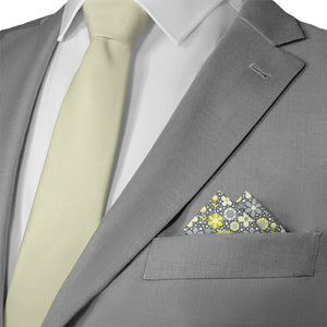 Bloom Floral Pocket Square - Matching Necktie- Knotty Tie Co.