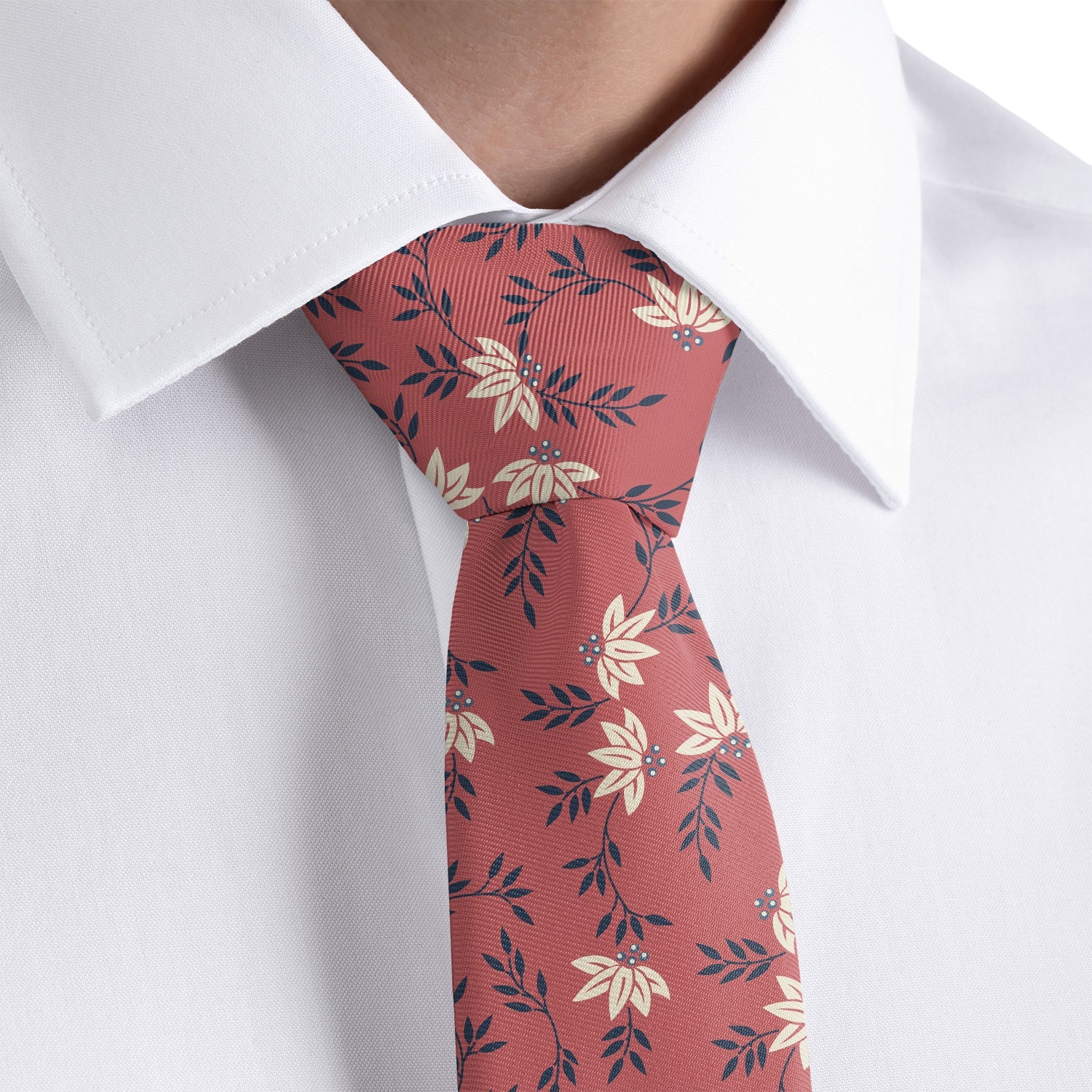 Blossom Heritage Necktie - Dress Shirt - Knotty Tie Co.