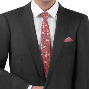 Blossom Heritage Necktie - Matching Pocket Square - Knotty Tie Co.
