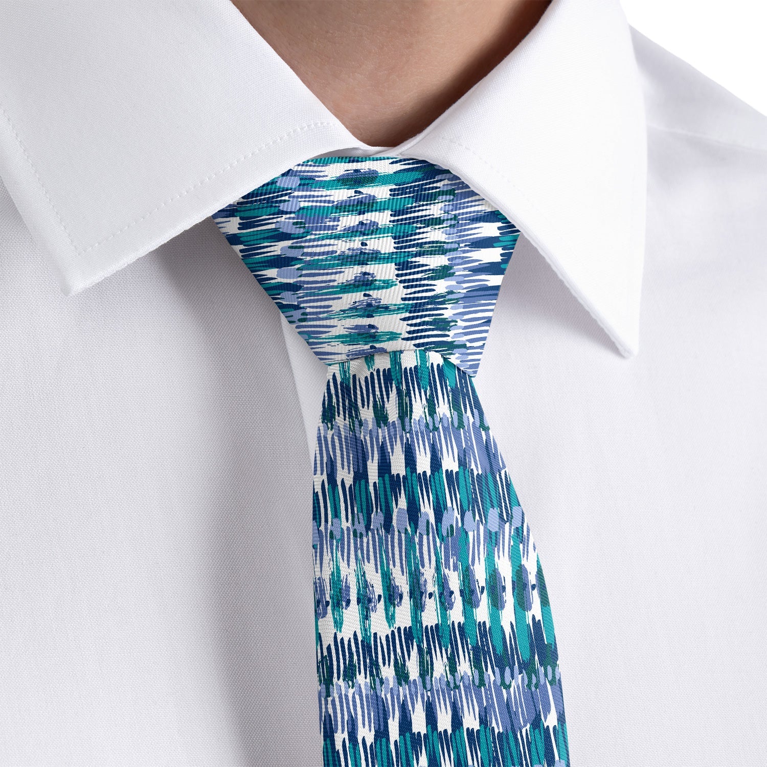 Boho Stripe Necktie - Rolled - Knotty Tie Co.