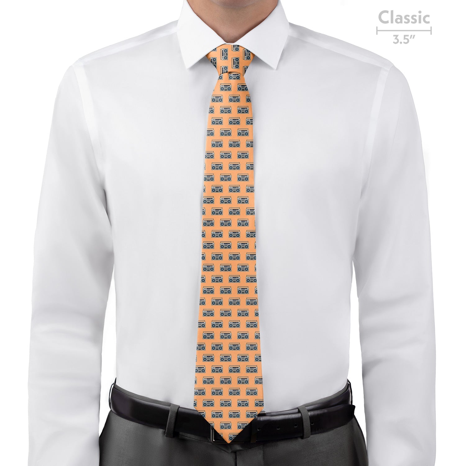 Boombox Necktie - Classic - Knotty Tie Co.