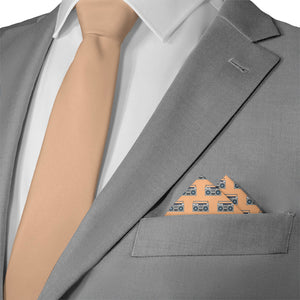 Boombox Pocket Square - Matching Necktie- Knotty Tie Co.