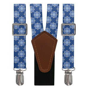 Botanical Tile Suspenders - Main View - Knotty Tie Co.