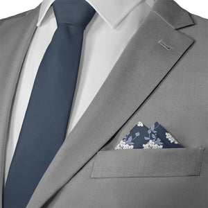 Bouquet Floral Pocket Square - Matching Necktie- Knotty Tie Co.