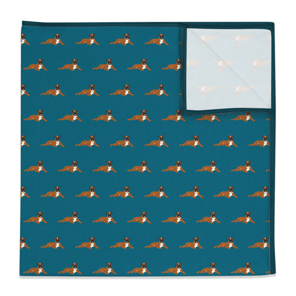 Boxer Pocket Square - 12" Square - Knotty Tie Co.