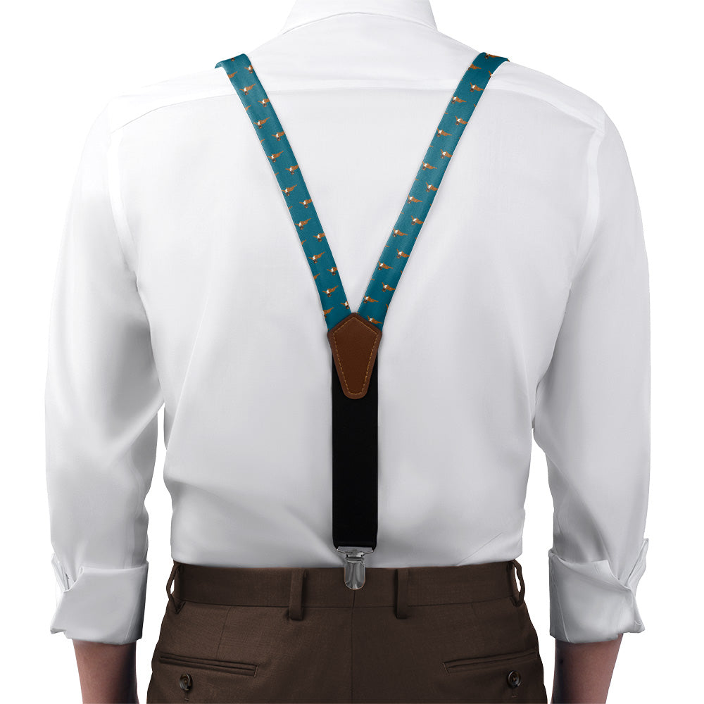 Boxer Suspenders - On Model Front View - Knotty Tie Co.