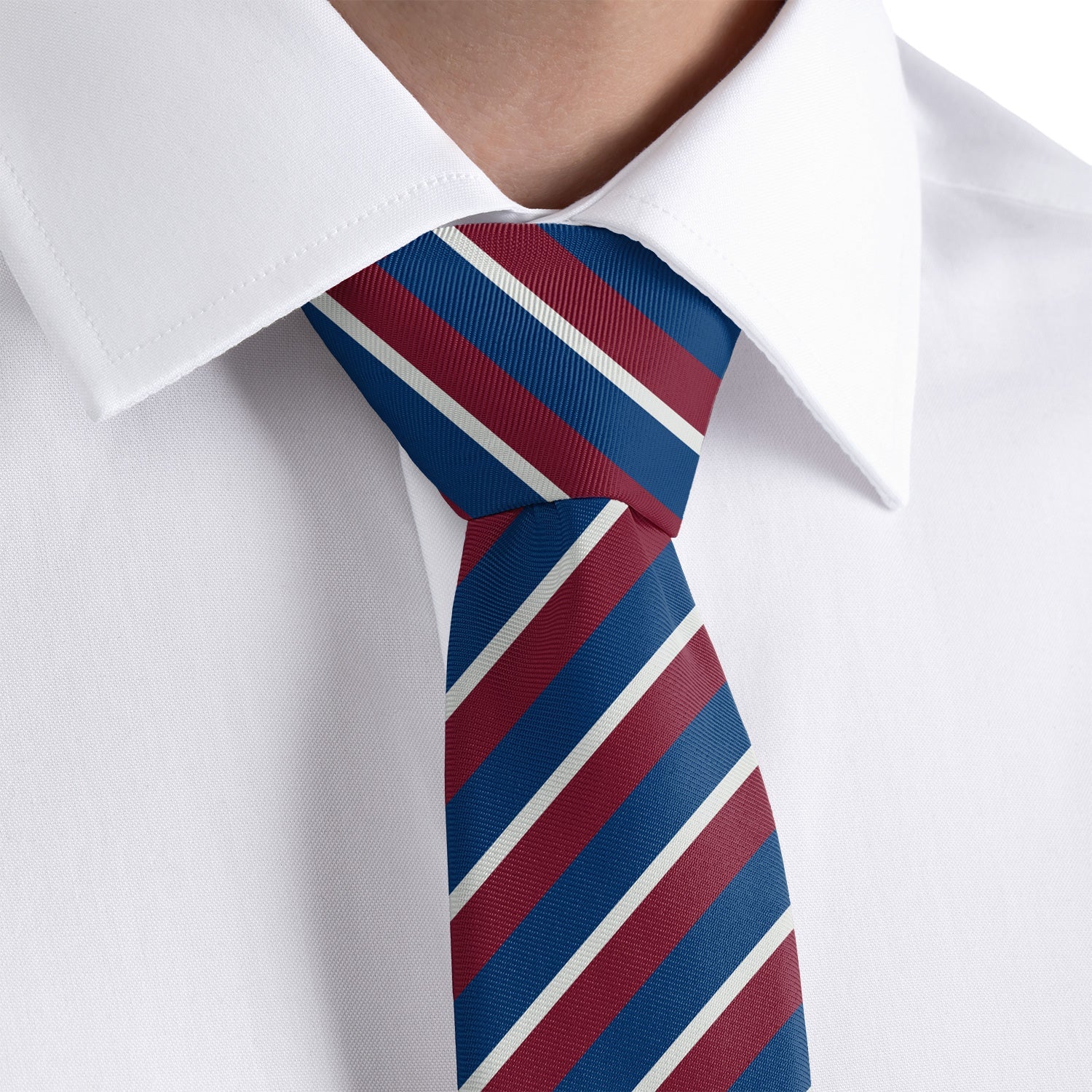 Broadway Stripe Necktie - Dress Shirt - Knotty Tie Co.