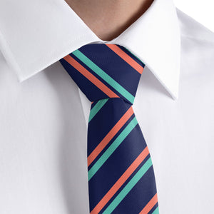 Brooklyn Stripe Necktie - Dress Shirt - Knotty Tie Co.