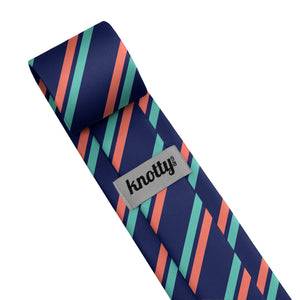Brooklyn Stripe Necktie - Tag - Knotty Tie Co.