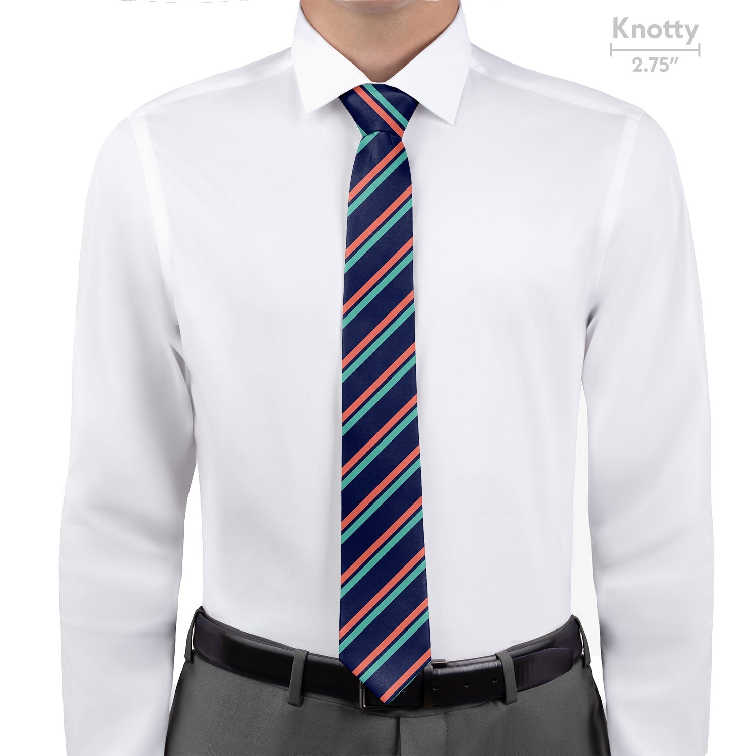 Brooklyn Stripe Necktie - Knotty - Knotty Tie Co.