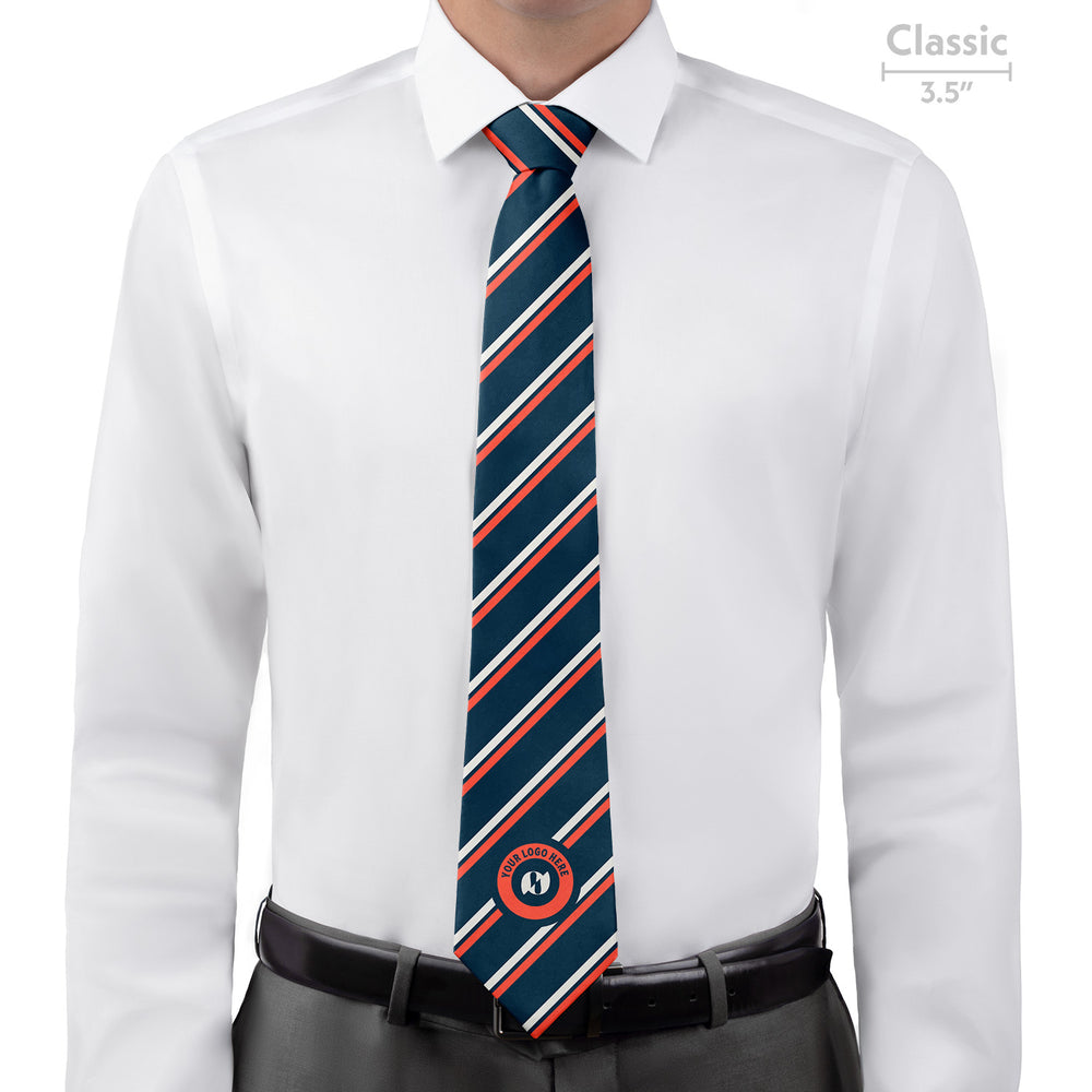 Custom Brooklyn 1 Logo Tie - Classic - Knotty Tie Co.