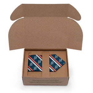 Custom Brooklyn 2 Logo Tie - Packaging - Knotty Tie Co.