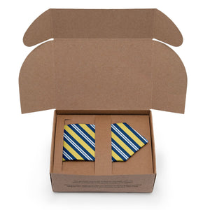 Bruce Stripe Necktie - Packaging - Knotty Tie Co.