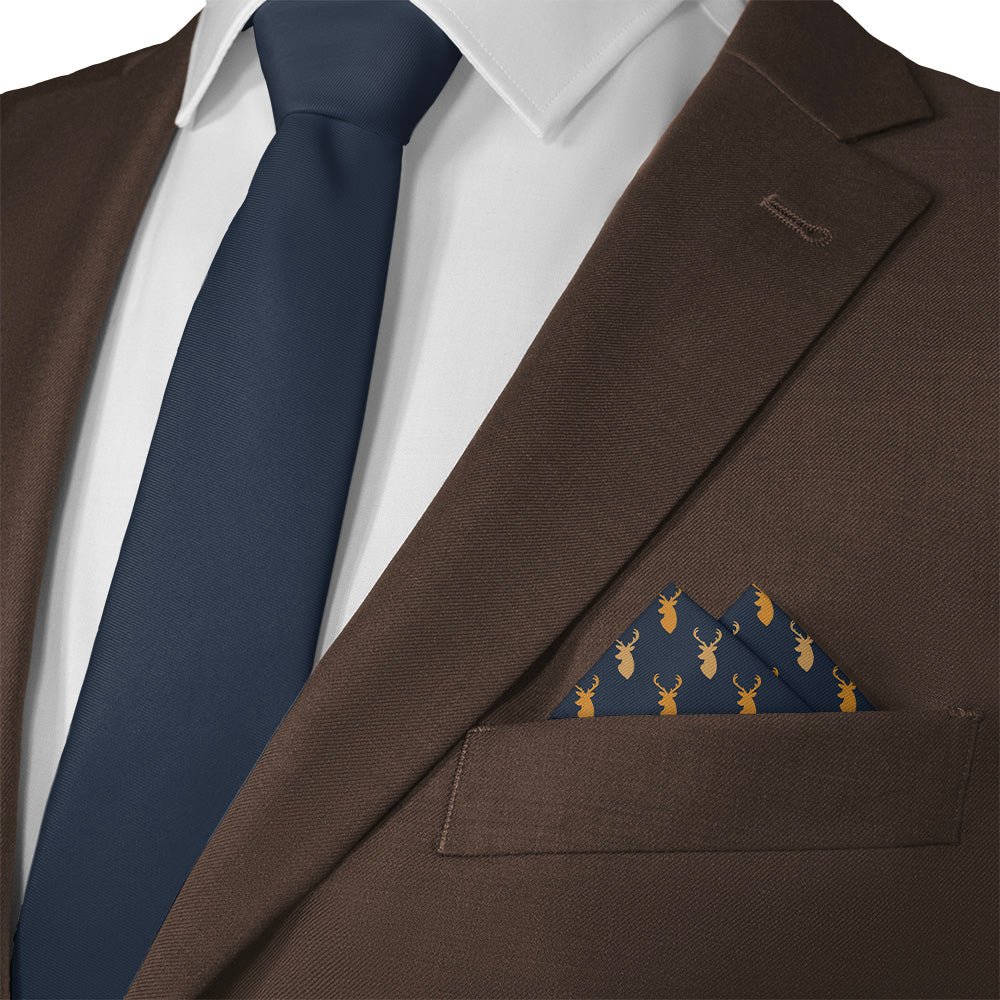 Buck Pocket Square - 12" Square - Knotty Tie Co.