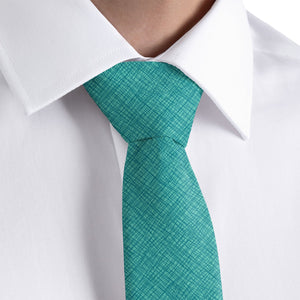 Burlap Crosshatch Necktie - Dress Shirt - Knotty Tie Co.