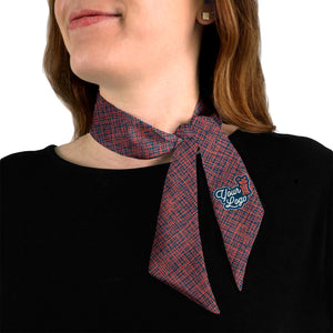 Burlap 1 Hair Neck Logo Scarf - Knotty Tie Co.