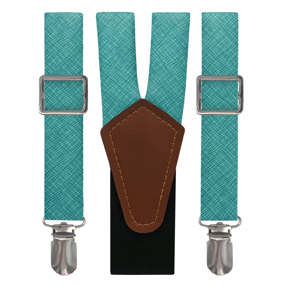 Burlap Crosshatch Suspenders - Main View - Knotty Tie Co.