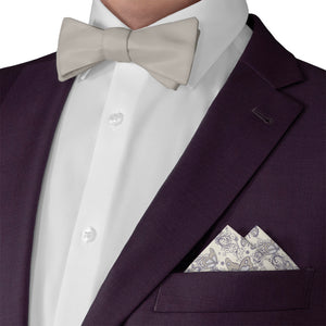 Butterfly Flutter Pocket Square - Matching Bow Tie - Knotty Tie Co.