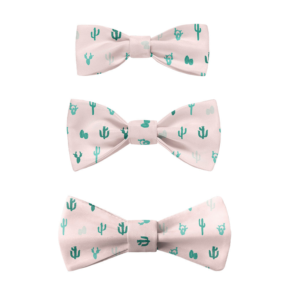 Cactus Herbage Bow Tie - Kids Pre-Tied 9.5-12.5" - Knotty Tie Co.