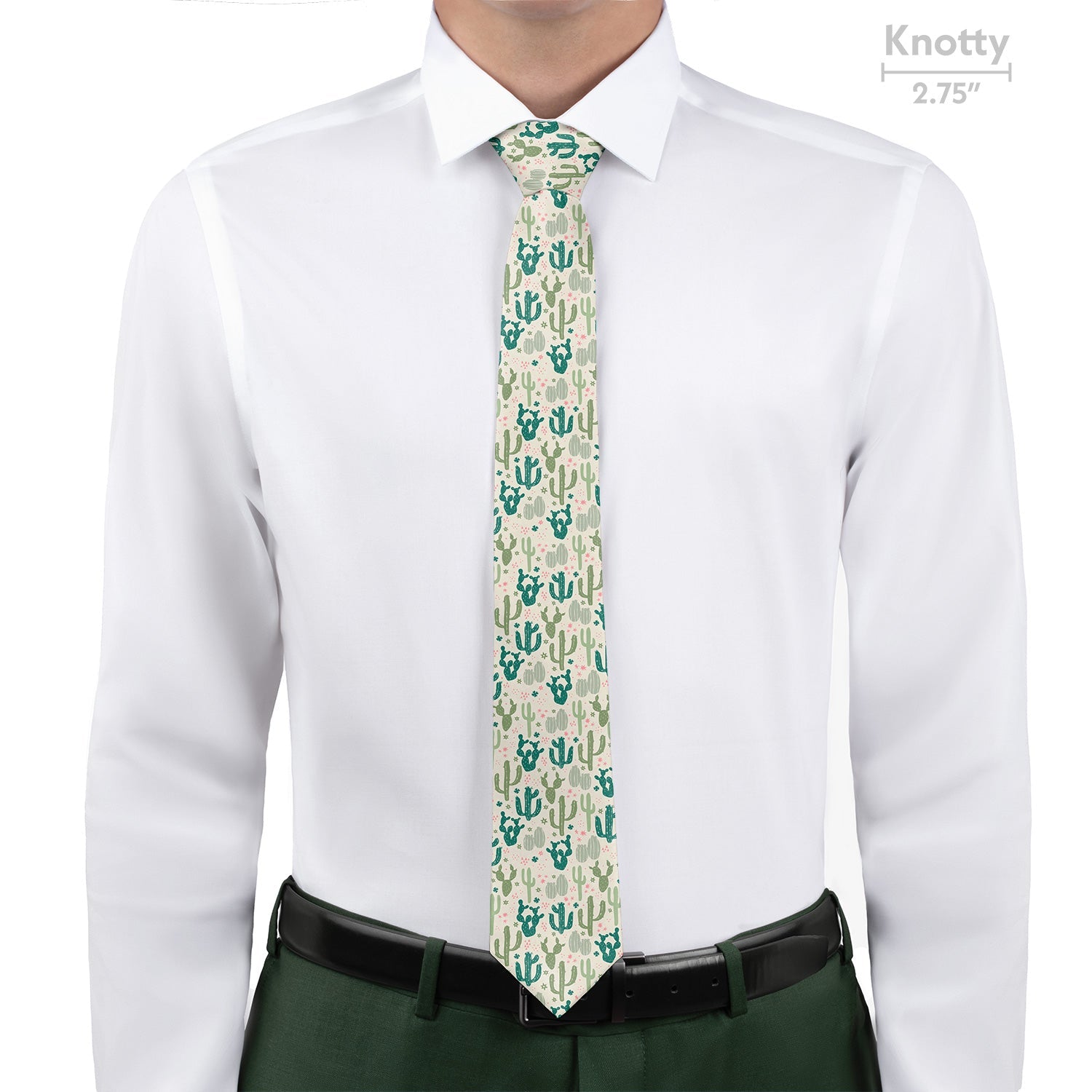 Cactus Party Necktie - Knotty - Knotty Tie Co.