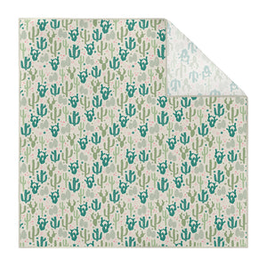 Cactus Party Pocket Square - Printed - Knotty Tie Co.