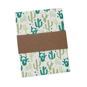 Cactus Party Pocket Square - Packaging - Knotty Tie Co.