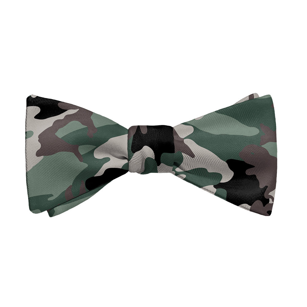 Camo Bow Tie - Adult Standard Self-Tie 14-18" - Knotty Tie Co.