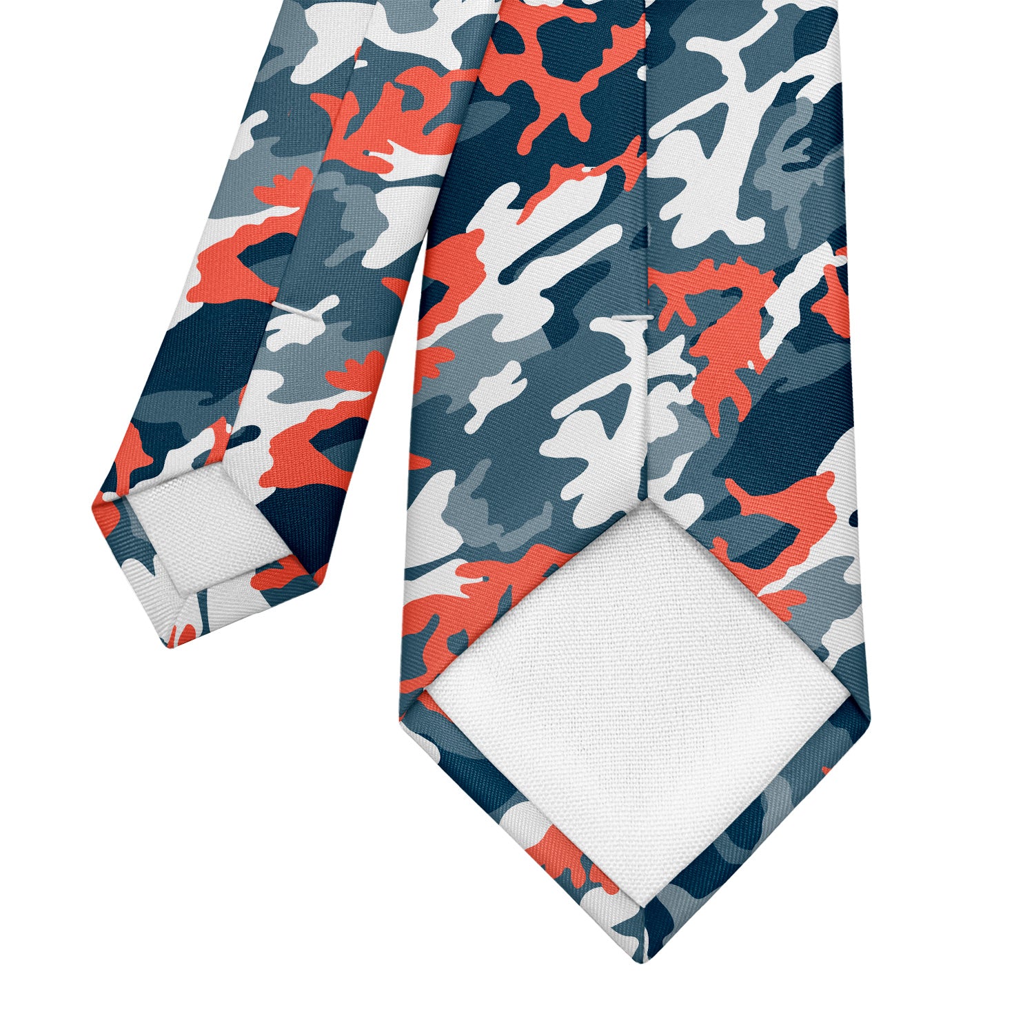 Custom Camo 1 Logo Tie - Tipping - Knotty Tie Co.