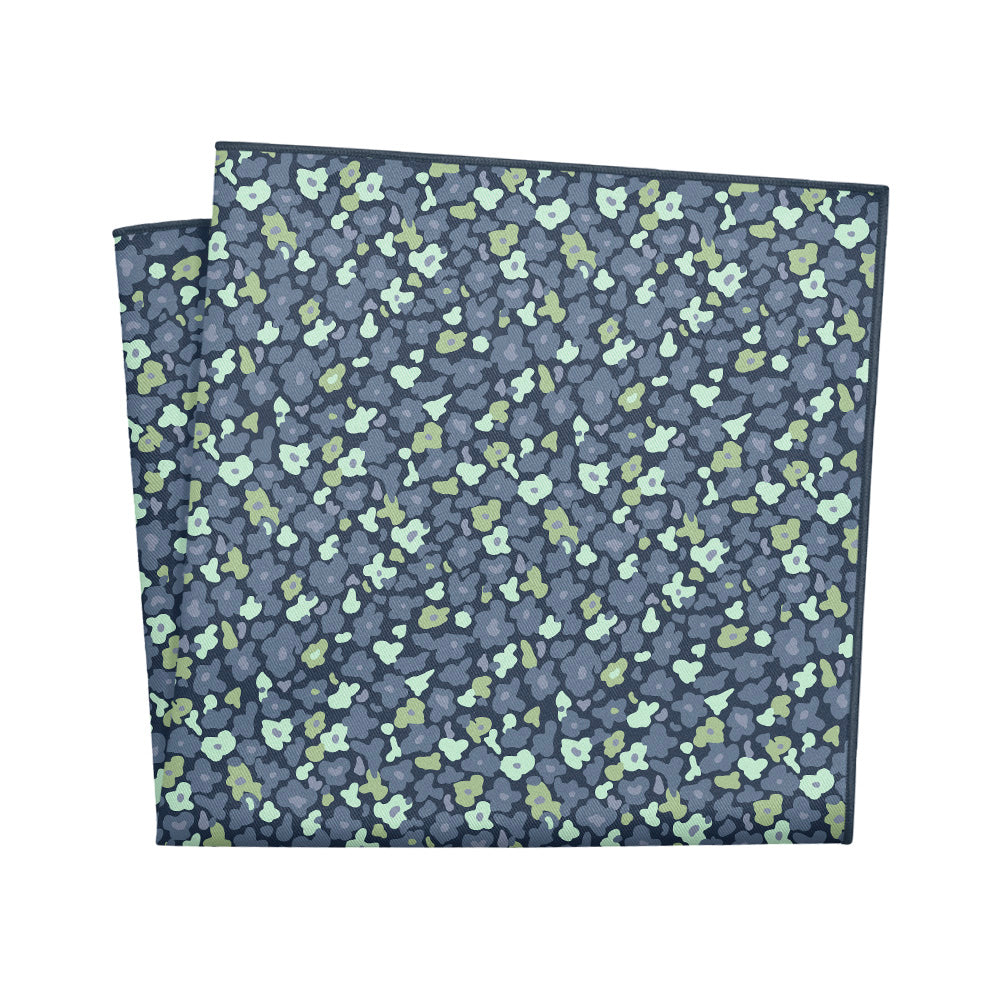 Camo Floral Pocket Square - 12" Square - Knotty Tie Co.