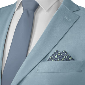 Camo Floral Pocket Square - Matching Necktie- Knotty Tie Co.