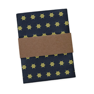 Captain's Wheel Pocket Square - Packaging - Knotty Tie Co.