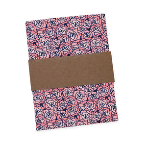 Carnation Mosaic Pocket Square - Packaging - Knotty Tie Co.