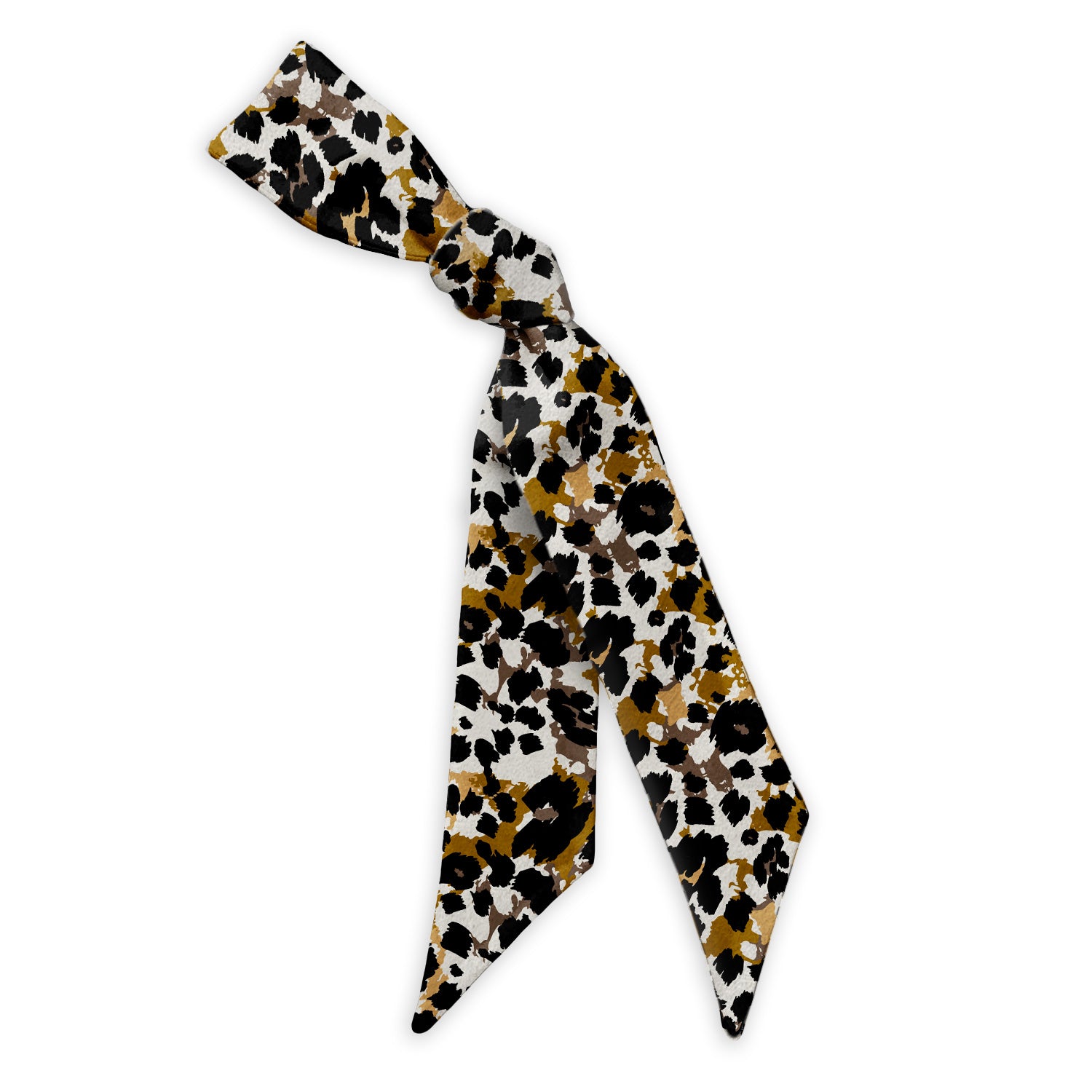 Cat Print Hair Scarf