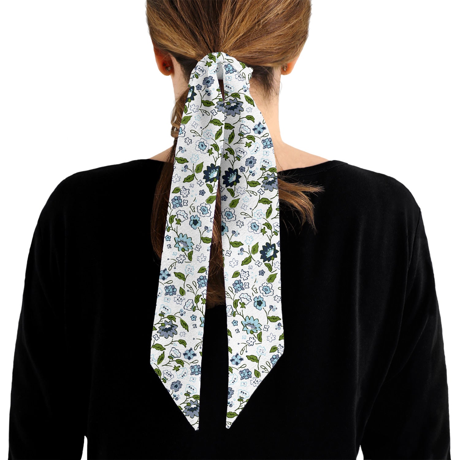 Cecile Floral Hair Scarf