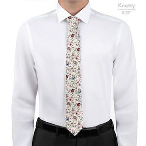 Cecile Floral Necktie - Knotty - Knotty Tie Co.