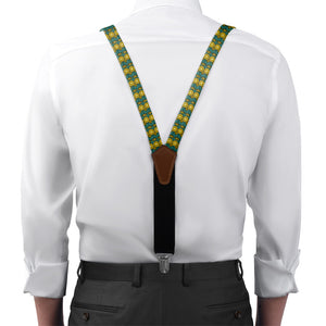 Charleston Suspenders - On Model Front View - Knotty Tie Co.