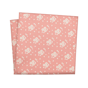 Cherry Blossom Pocket Square - 12" Square - Knotty Tie Co.