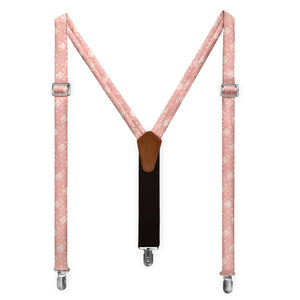 Cherry Blossom Suspenders - Full Front View - Knotty Tie Co.