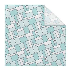 Cherry Creek Windowpane Pocket Square - Printed - Knotty Tie Co.