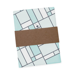 Cherry Creek Windowpane Pocket Square - Packaging - Knotty Tie Co.