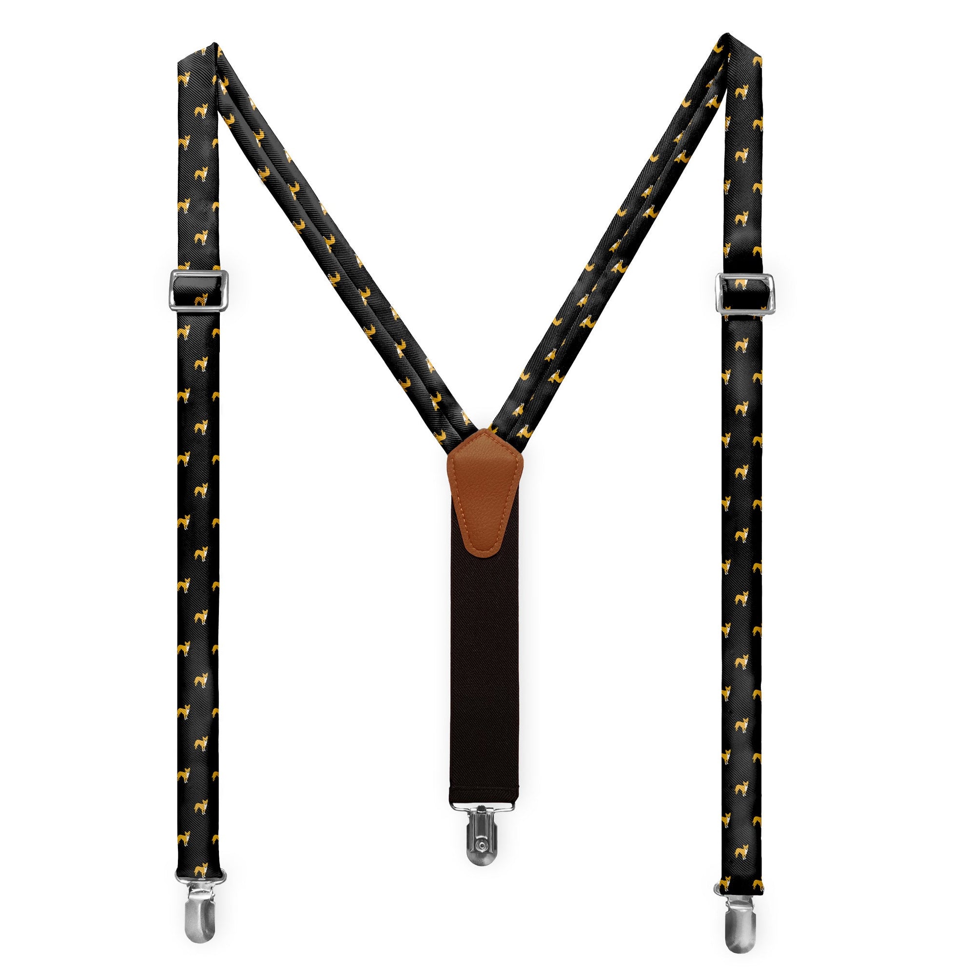 Chihuahua Suspenders - Full Front View - Knotty Tie Co.