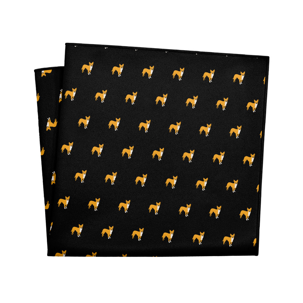 Chihuahua Pocket Square - 12" Square - Knotty Tie Co.