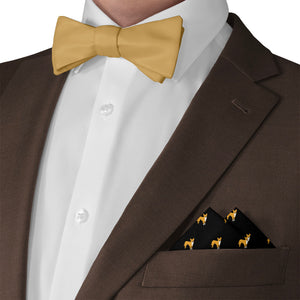 Chihuahua Pocket Square - Matching Bow Tie - Knotty Tie Co.