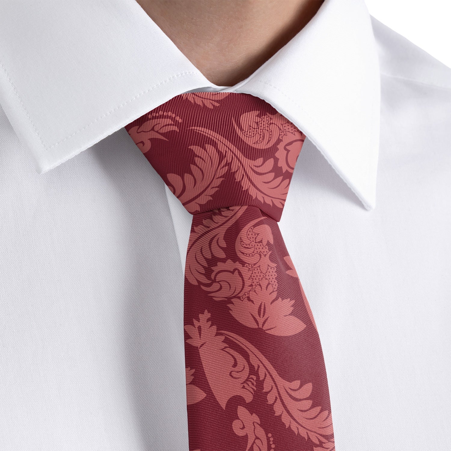 Chloe Paisley Necktie - Rolled - Knotty Tie Co.