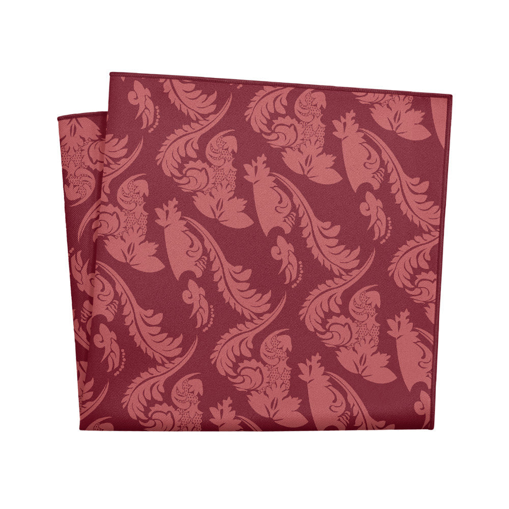 Chloe Paisley Pocket Square - 12" Square - Knotty Tie Co.