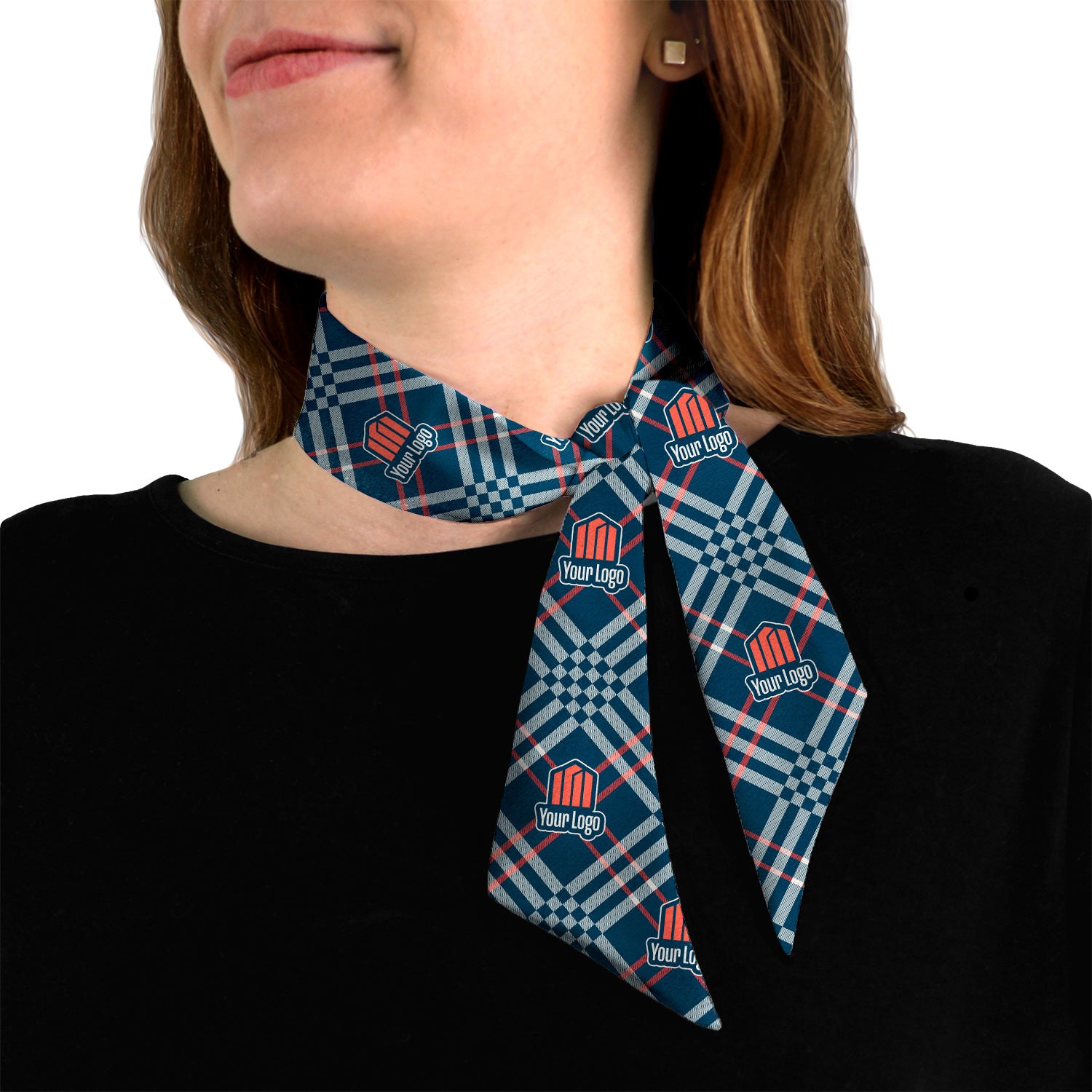 Cincy 2 Hair Neck Logo Scarf - Knotty Tie Co.