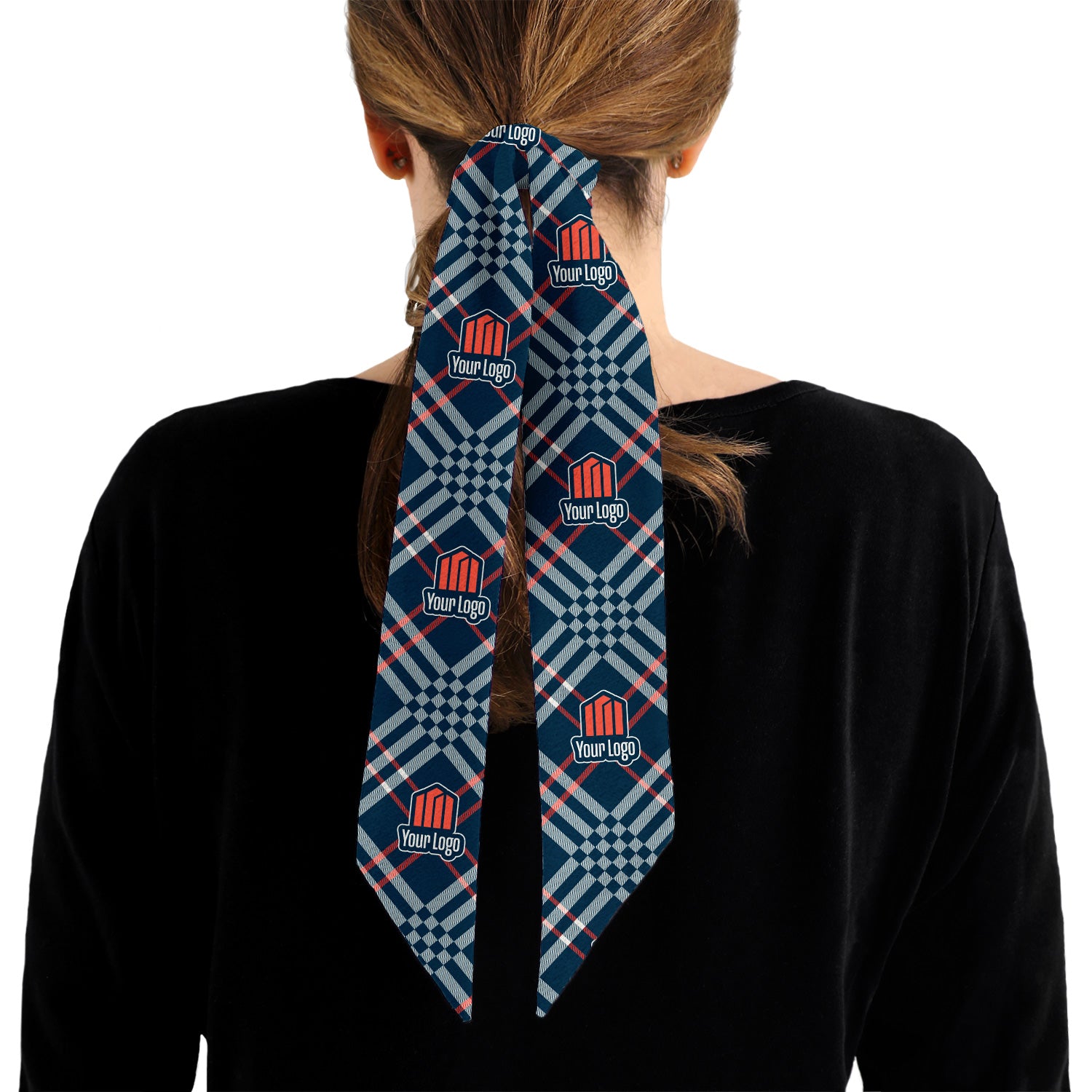 Cincy 2 Hair Flat Lay Logo Scarf - Knotty Tie Co.