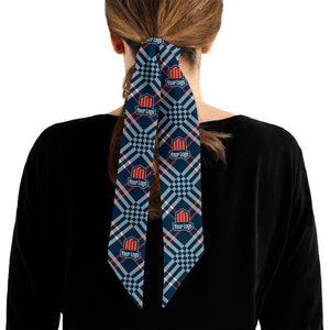 Cincy 2 Hair Pony Tail Logo Scarf - Knotty Tie Co.