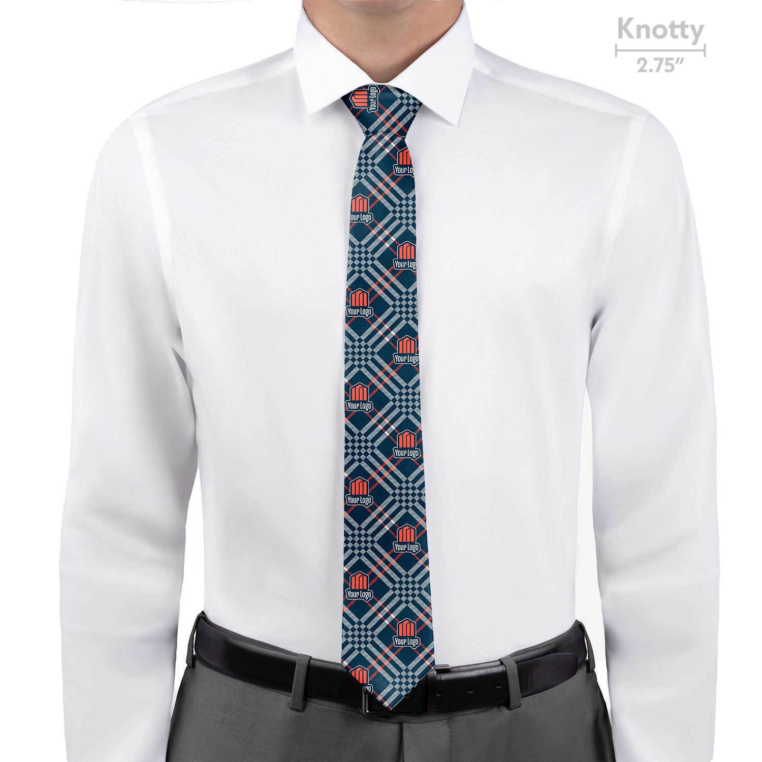 Custom Cincy 2 Logo Tie - Knotty - Knotty Tie Co.